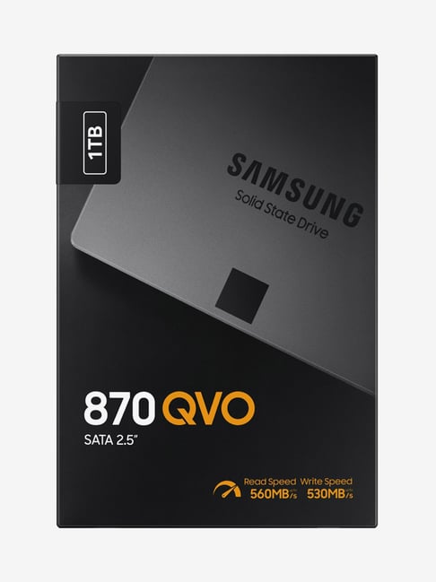Buy Samsung 870 QVO MZ-77Q1T0BW inch SATA III 1TB Internal SSD