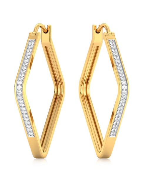 Women's 14K Yellow Gold Hoop Earrings