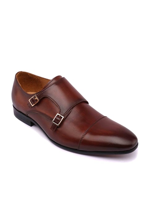 Mens tan buckle outlet shoes