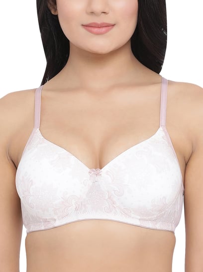 Buy Clovia White Non Wired Padded T-Shirt Bra for Women Online @ Tata CLiQ