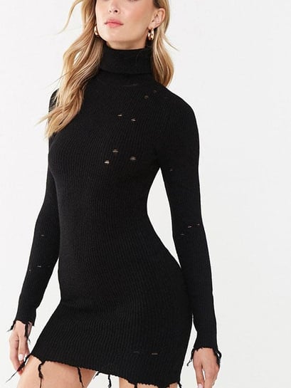 Forever 21 clearance black sweater dress