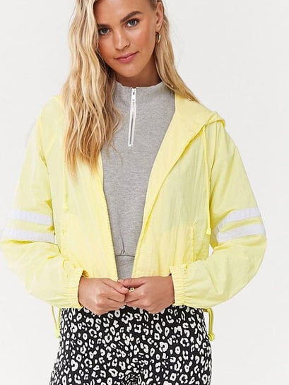 Forever 21 outlet yellow windbreaker