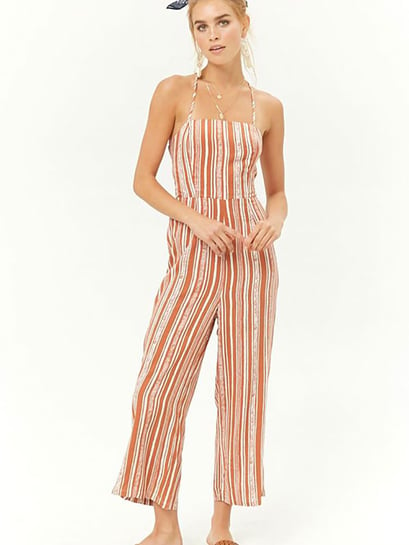 Forever 21 hotsell jumpsuit striped