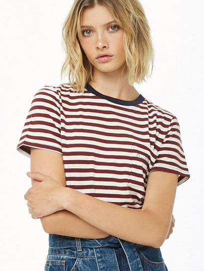 Striped t shirt outlet forever 21