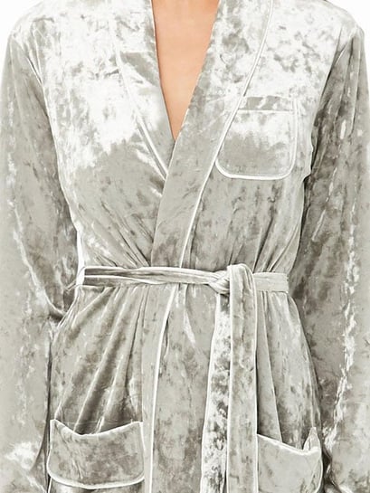 Crushed velvet 2024 dressing gown