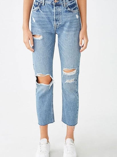 Forever 21 2024 distressed jeans