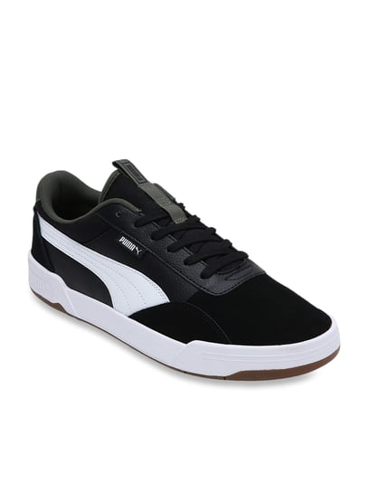 puma skate shoes black