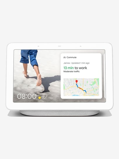 Buy Google Nest Hub (Chalk) Online At Best Price @ Tata CLiQ