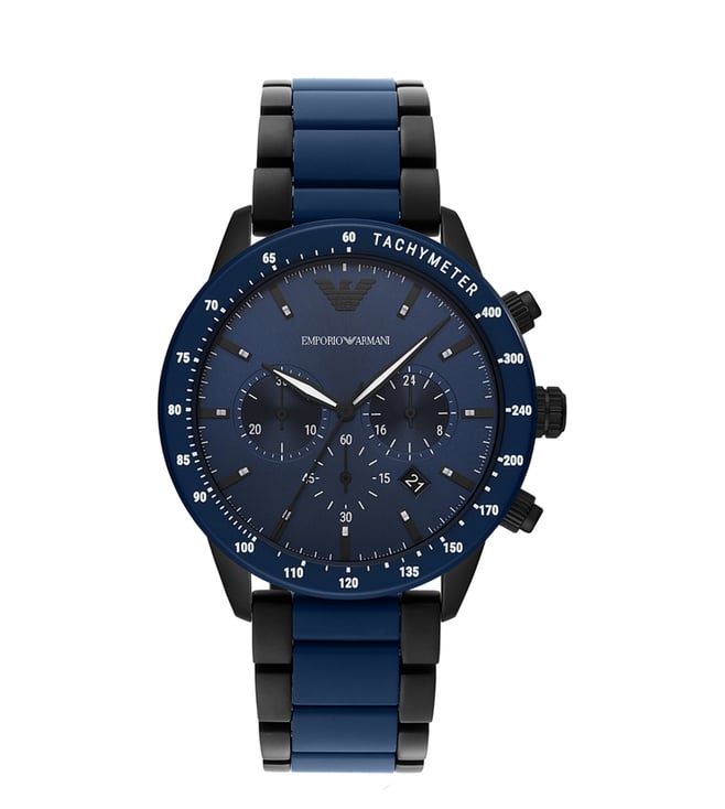 Watch Emporio Armani Black in Steel - 30774449