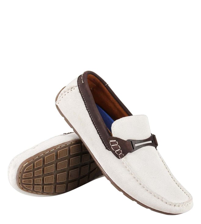 Buy Steve Madden Garland White Loafers 
