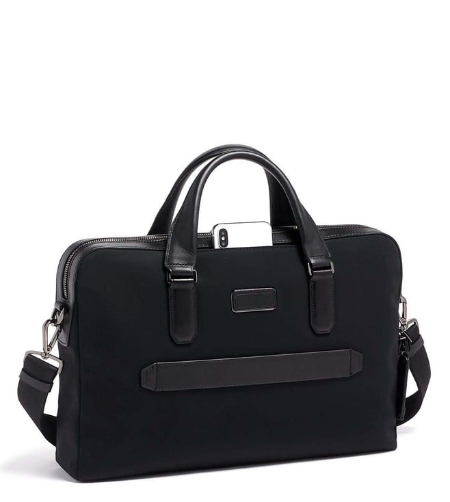 Buy Tumi Black Harrison Medium Laptop Bag Online Tata CLiQ Luxury