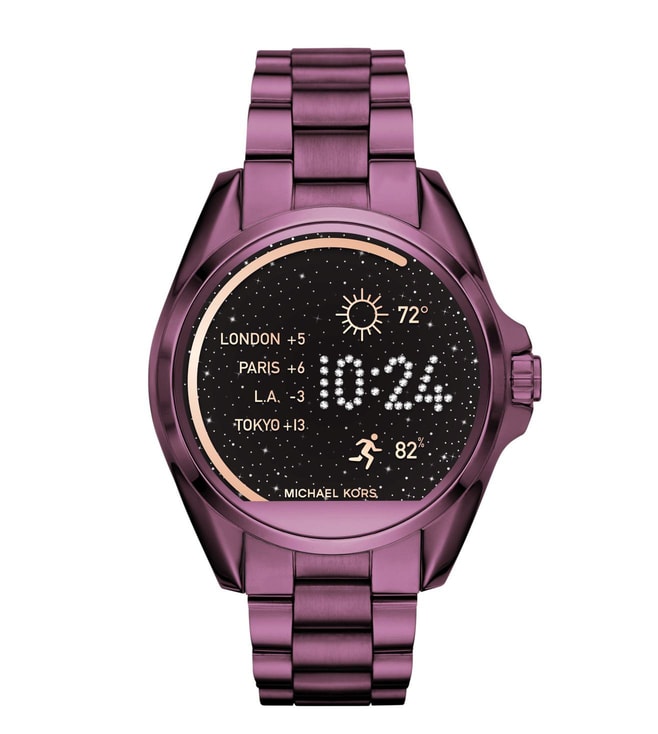Michael Kors Watches Michael Kors Ladies Darci Purple Black Watch  Womens  Watches from Faith Jewellers UK