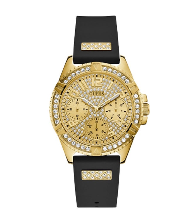 guess gold watch