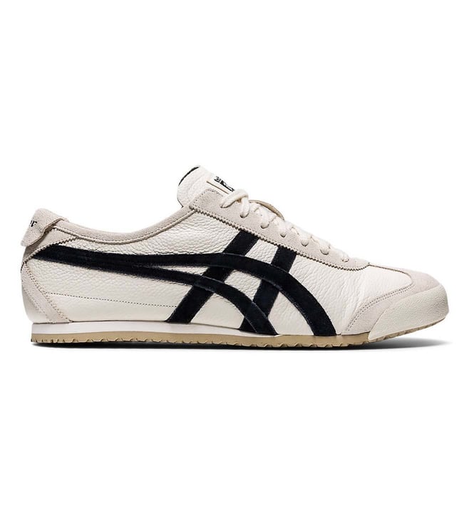 Buy Onitsuka Tiger Birch & Black MEXICO 66 VIN Unisex Sneakers for Men ...