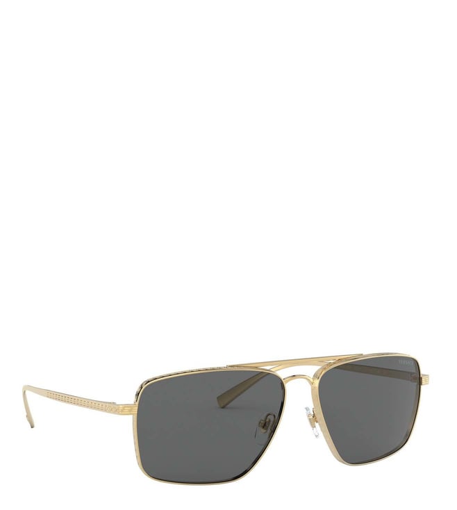 Buy Versace Grey Square Sunglasses for Men Online Tata CLiQ Luxury