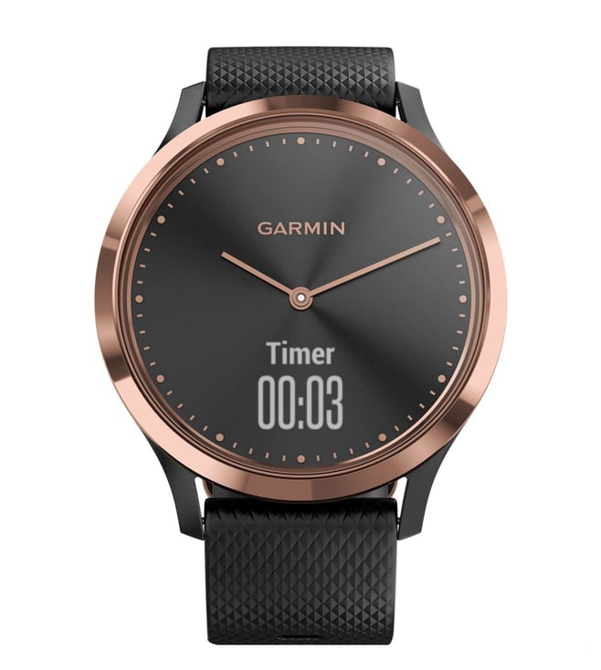 garmin vivomove black rose gold