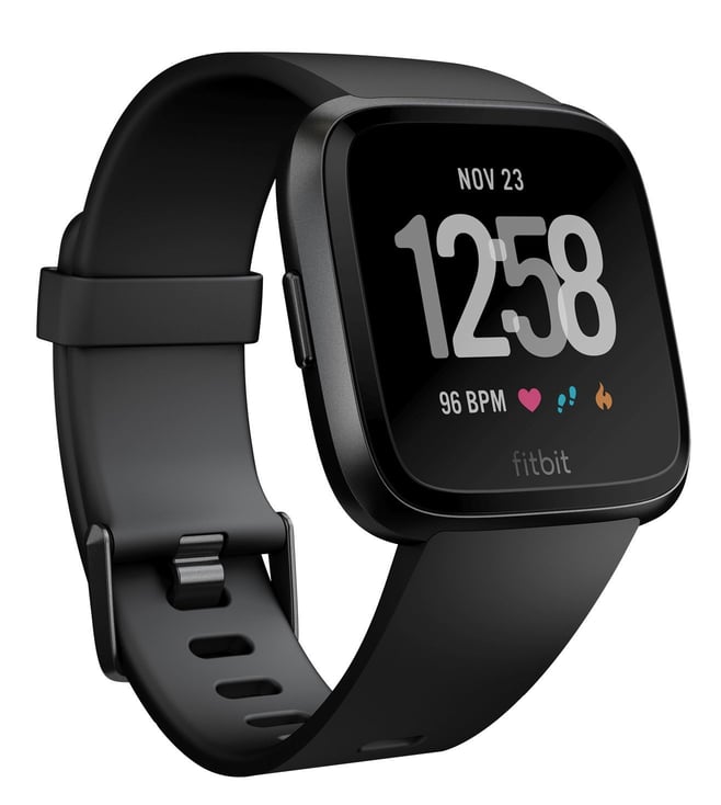 Buy Fitbit FB505GMBK Versa Unisex Smart Watch Online Tata CLiQ Luxury