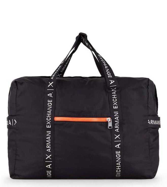 Buy Armani Exchange Nero Medium Duffle Bag for Men Online @ Tata CLiQ Luxury