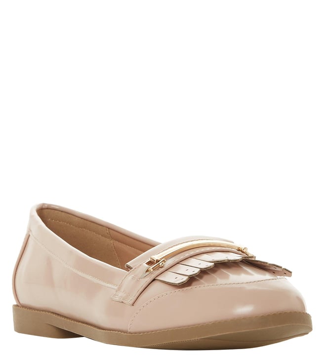 Dune womens tan on sale loafers