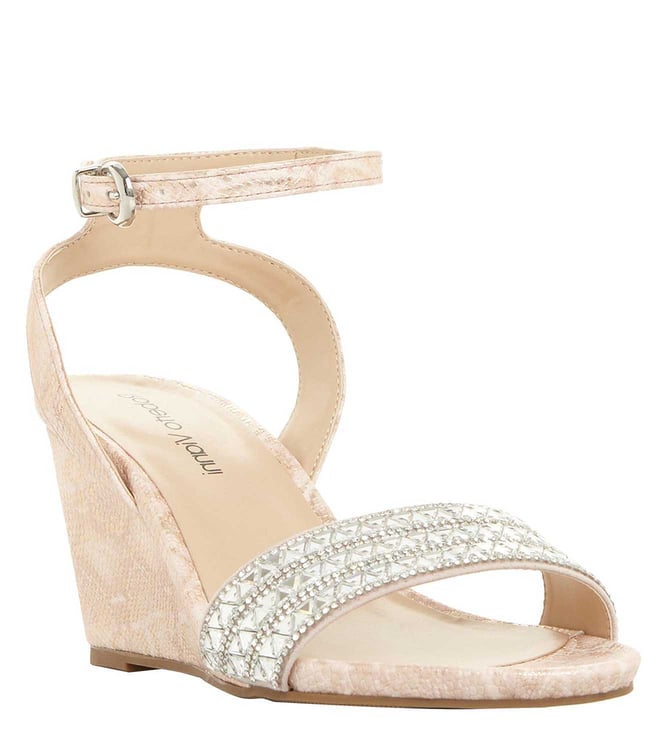 dune nude wedges