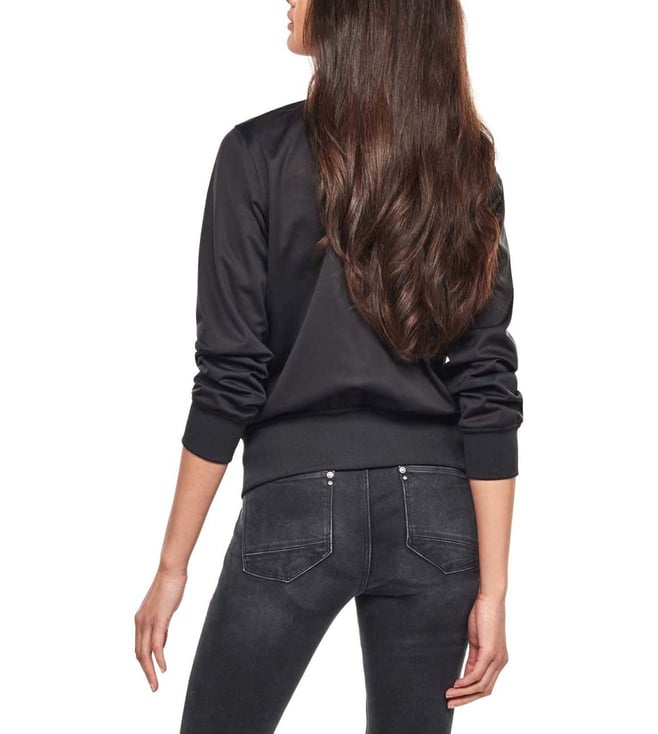 Buy GStar RAW Dark Black Rovic Slim Fit Jacket for Women Online Tata CLiQ Luxury