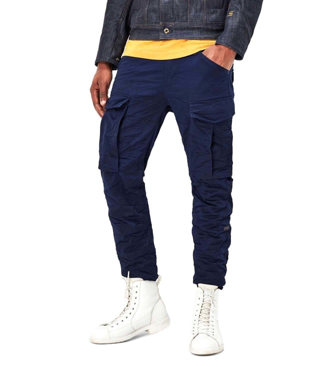 police navy blue cargo pants