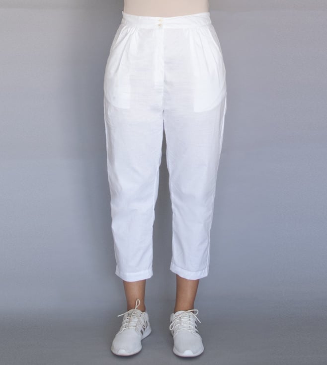 Victoria pegged High Waist Trousers  TrenBee