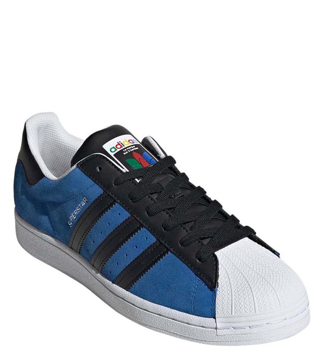 superstar shoes blue