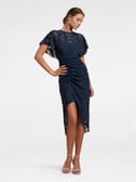 forever new tamara ruched midi dress Tamara Ruched Midi Dress - Women's Fashion