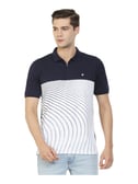 Buy Louis Philippe Sport Multi Cotton Slim Fit Colour Block Polo T-Shirt  for Mens Online @ Tata CLiQ