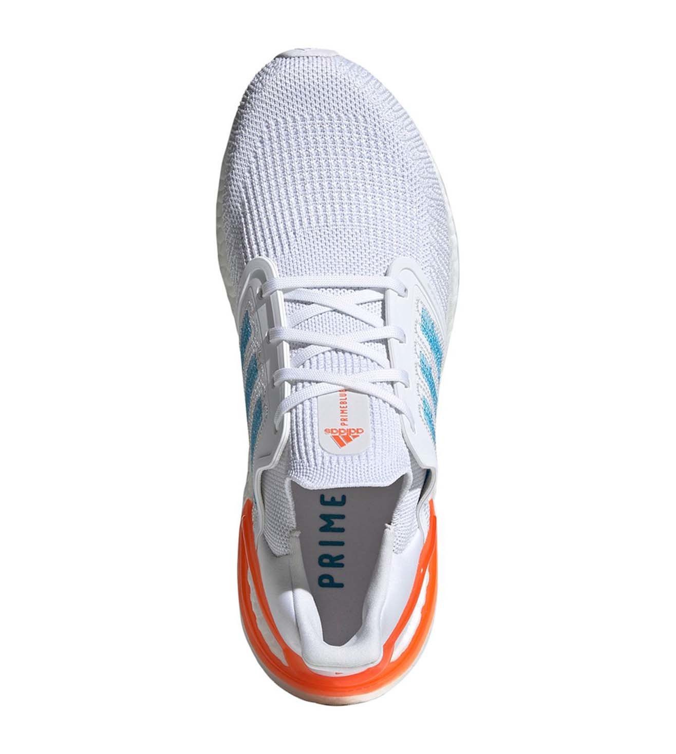 Buy Adidas White Ultraboost 20 Primeblue Running Shoes only at Tata CLiQ  Luxury