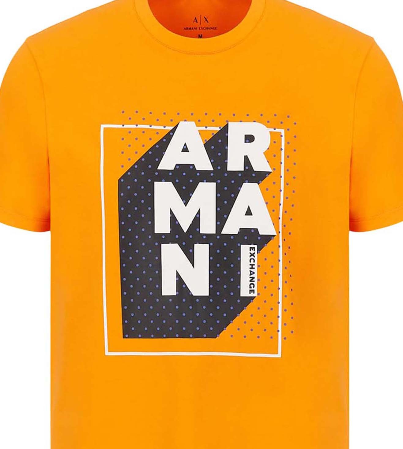 armani exchange orange