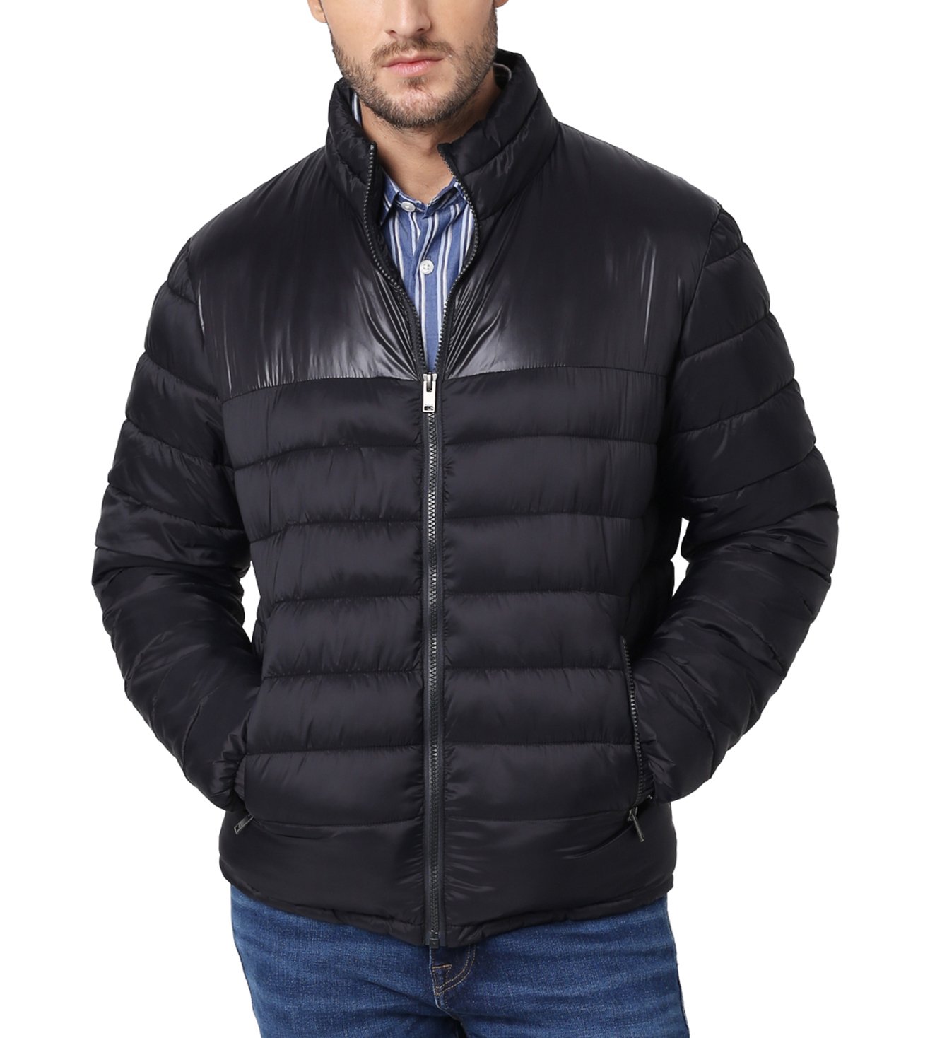 selected homme quilted jacket