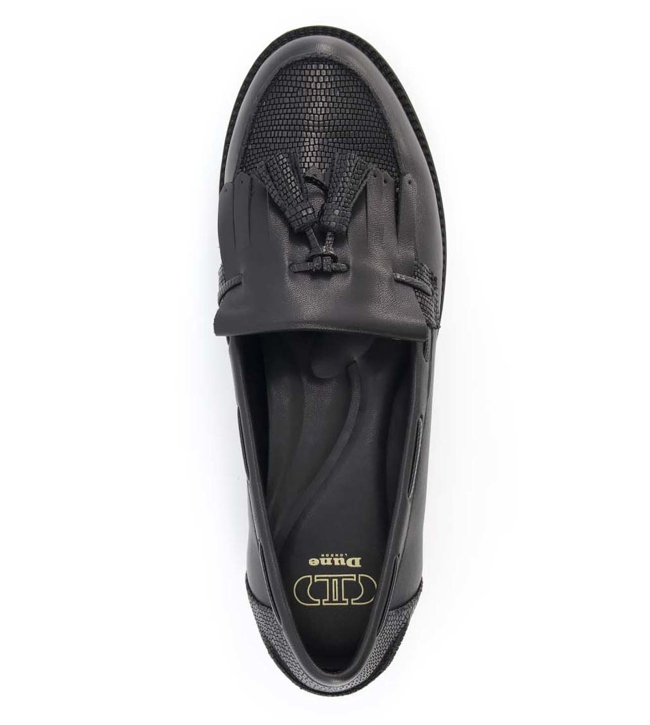 dune greatly tassel loafers