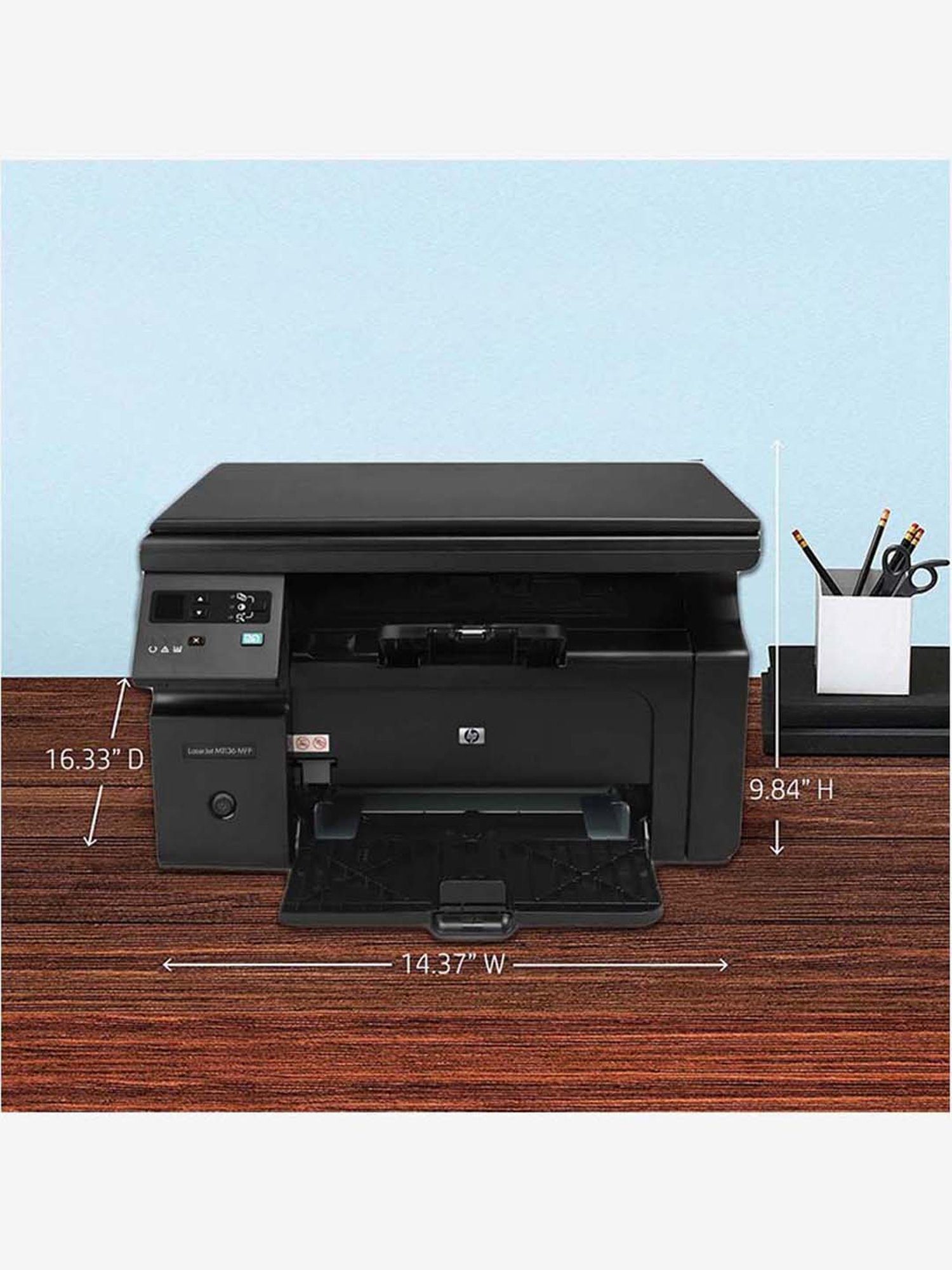 Buy Hp Laserjet Pro M1136 Laser Printer Black Online At Best Prices Tata Cliq