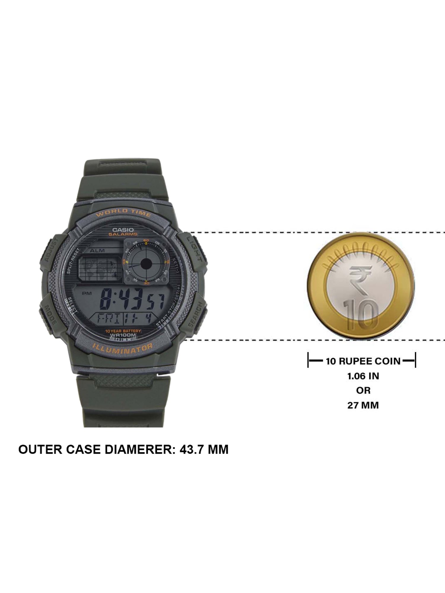 casio ae 1000w 3avdf