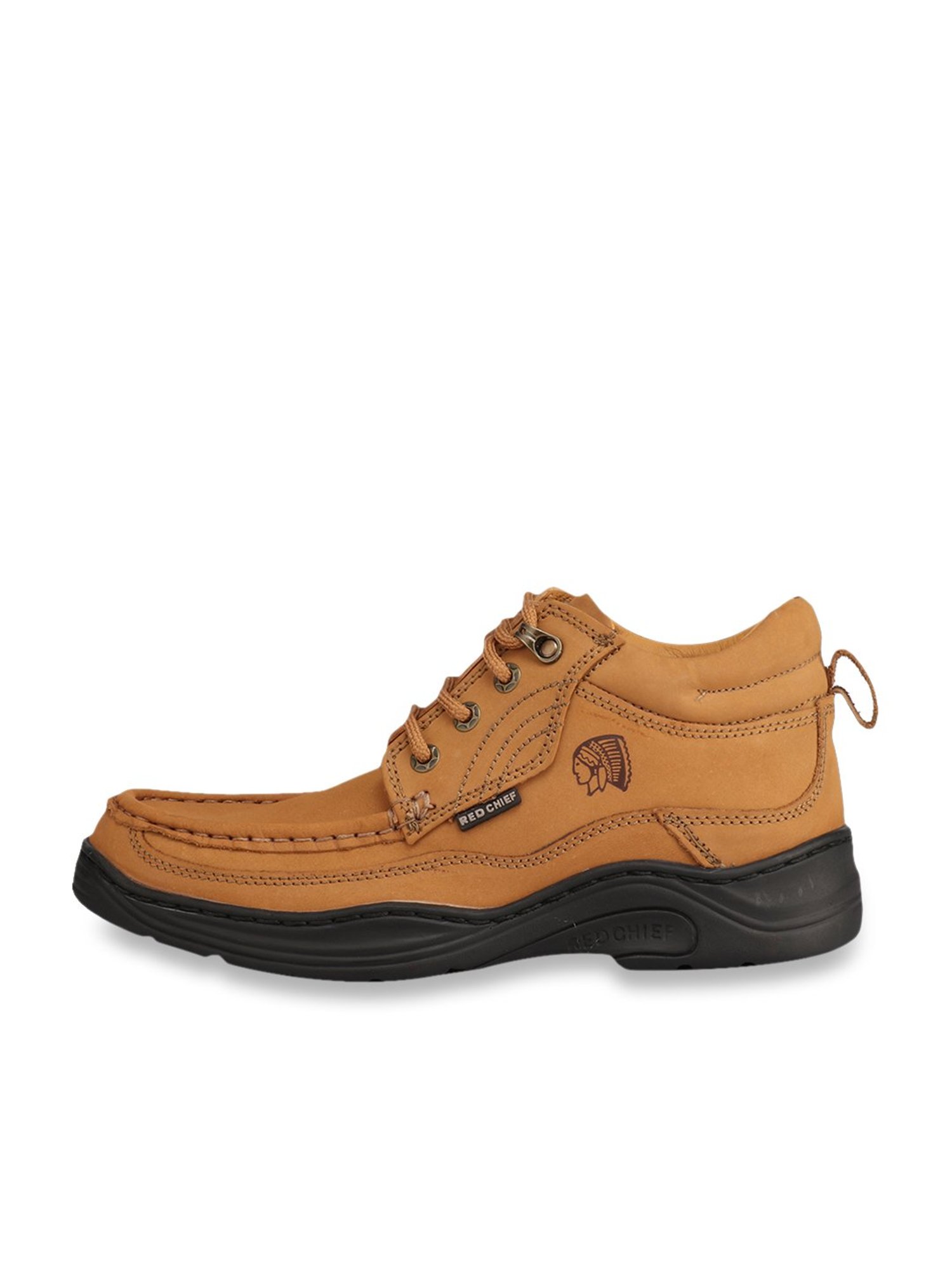 Buy Red Chief Rust Derby Shoes for Men 