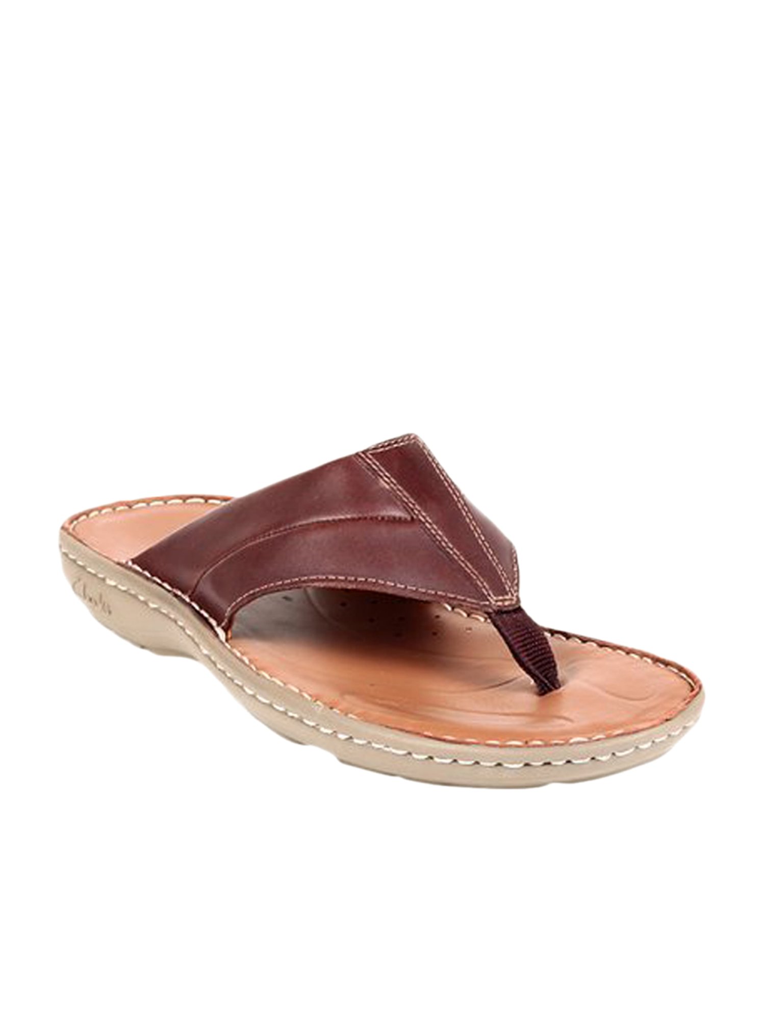 TORI Beach Leather Slide Sandal | beek