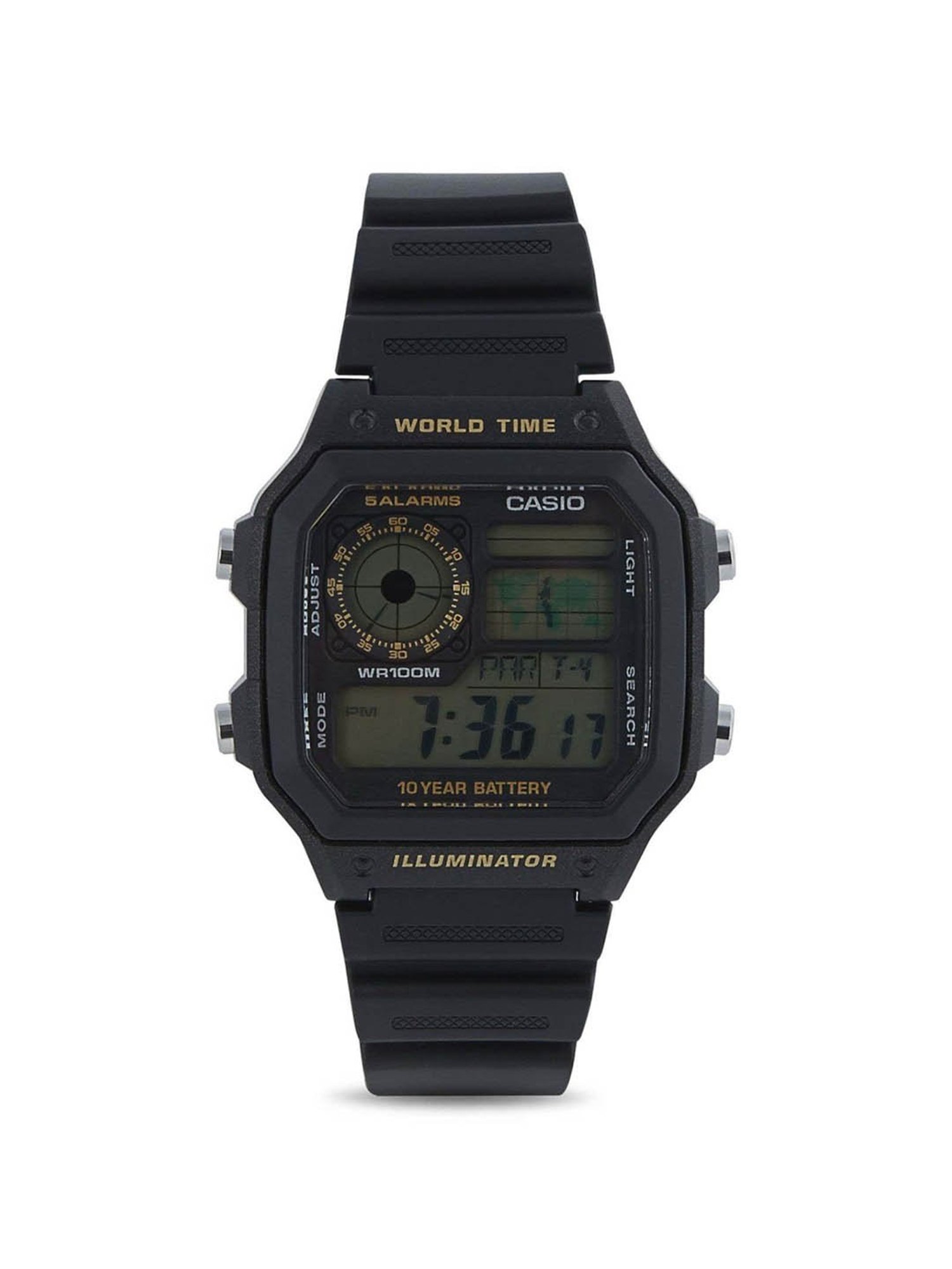 Buy Casio Youth Series AE 1200WH 1BVDF D098 Digital Watch at