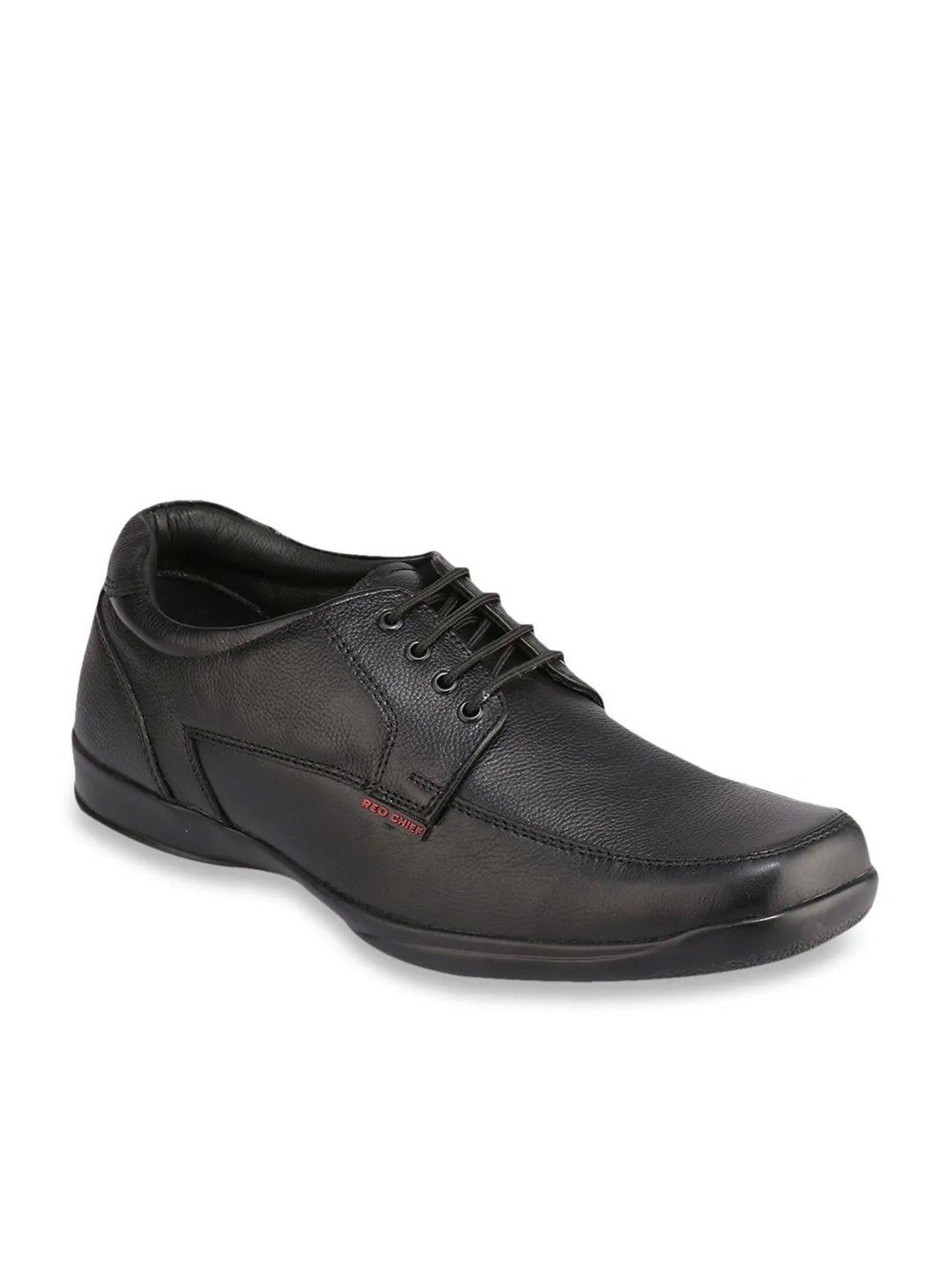 Buy Red Chief Black Derby Shoes for Men 