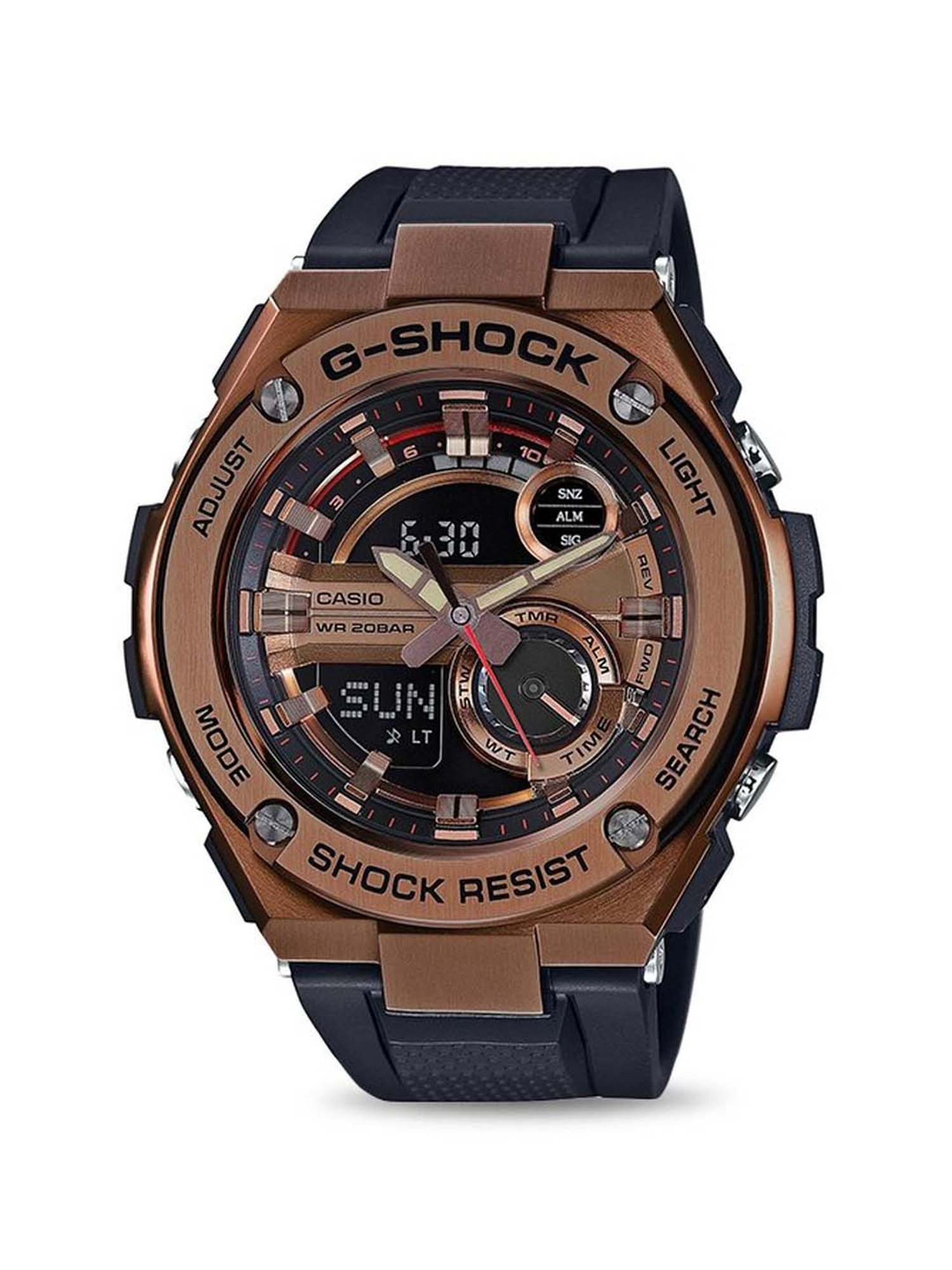 Casio 【国内正規品】G-SHOCK（ジーショック） G-STEELソーラー メンズタイプ GST-B400XD-1A2JF for  Rs.29,855 for sale from a Seller on Chrono24