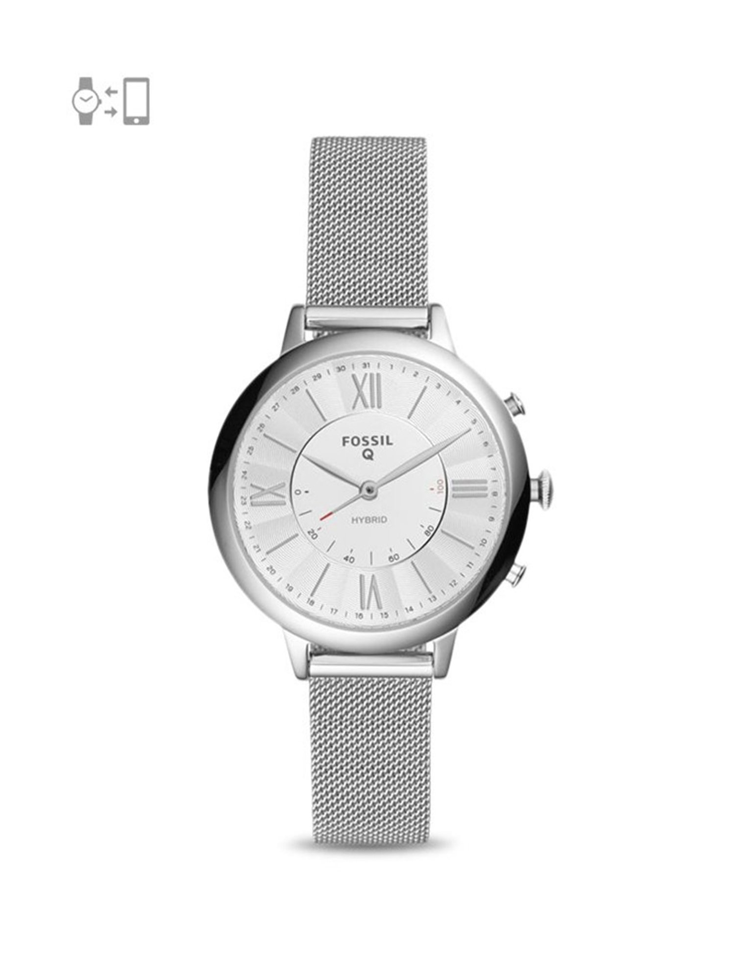 Hybrid smartwatch discount jacqueline stainless steel