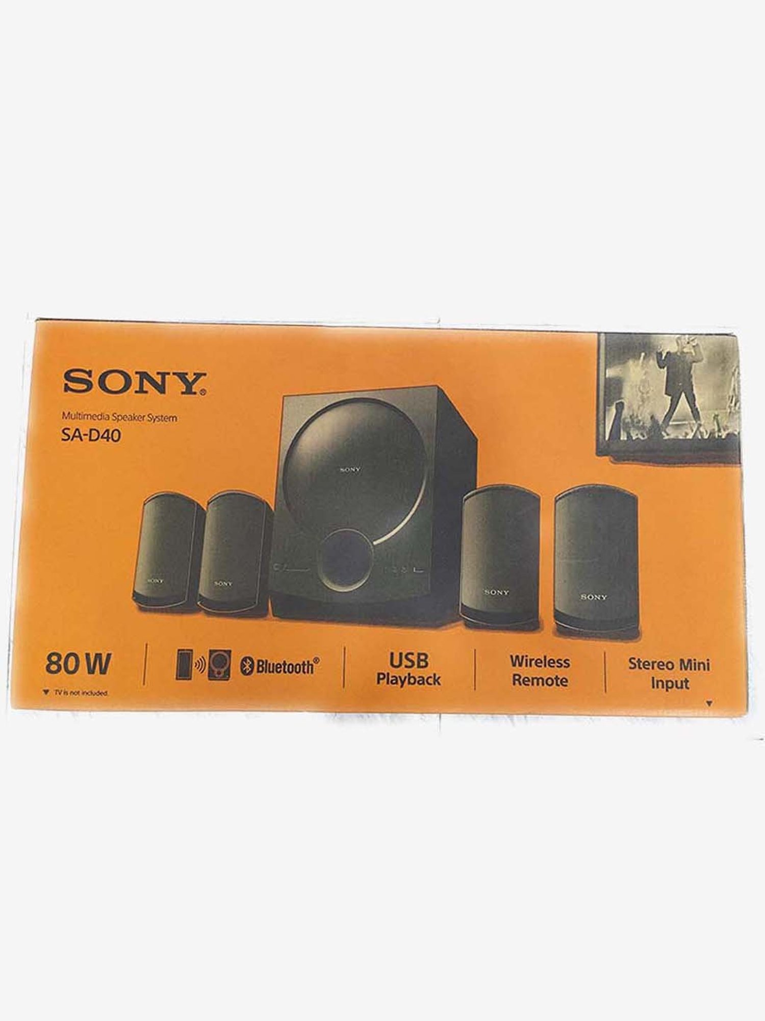 Sony sa d40 subwoofer hot sale size