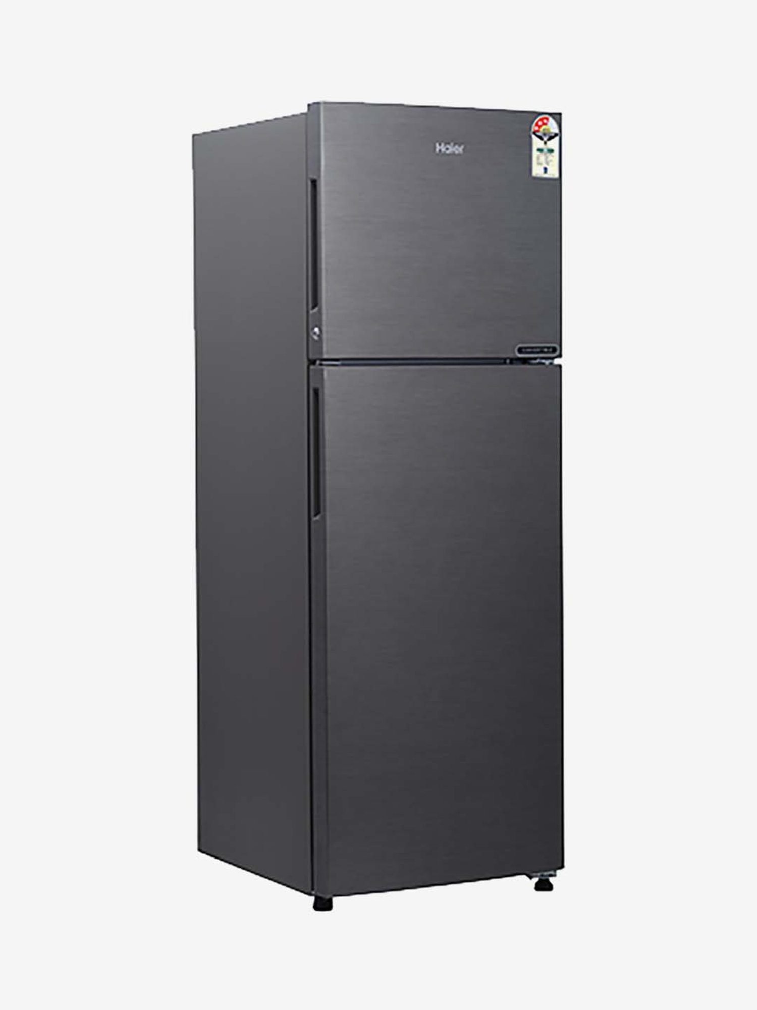 Buy Haier 258l 2 Star 2020 Double Door 5 In 1 Convertible Refrigerator Brushline Silver Hrf 2783bs E Online At Best Prices Tata Cliq