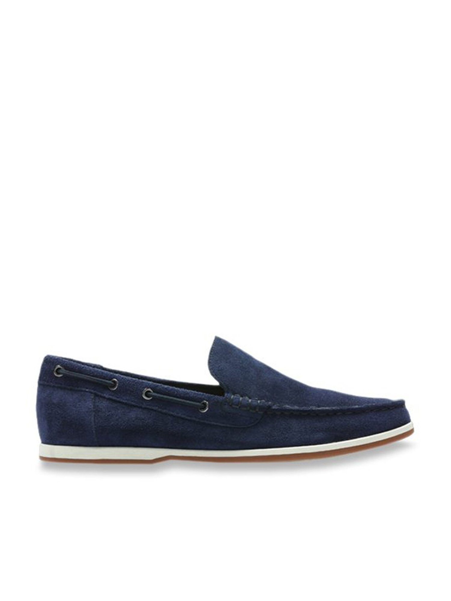 Buy Clarks Morven Sun Blue Boat Shoes for Men at Best Price Tata