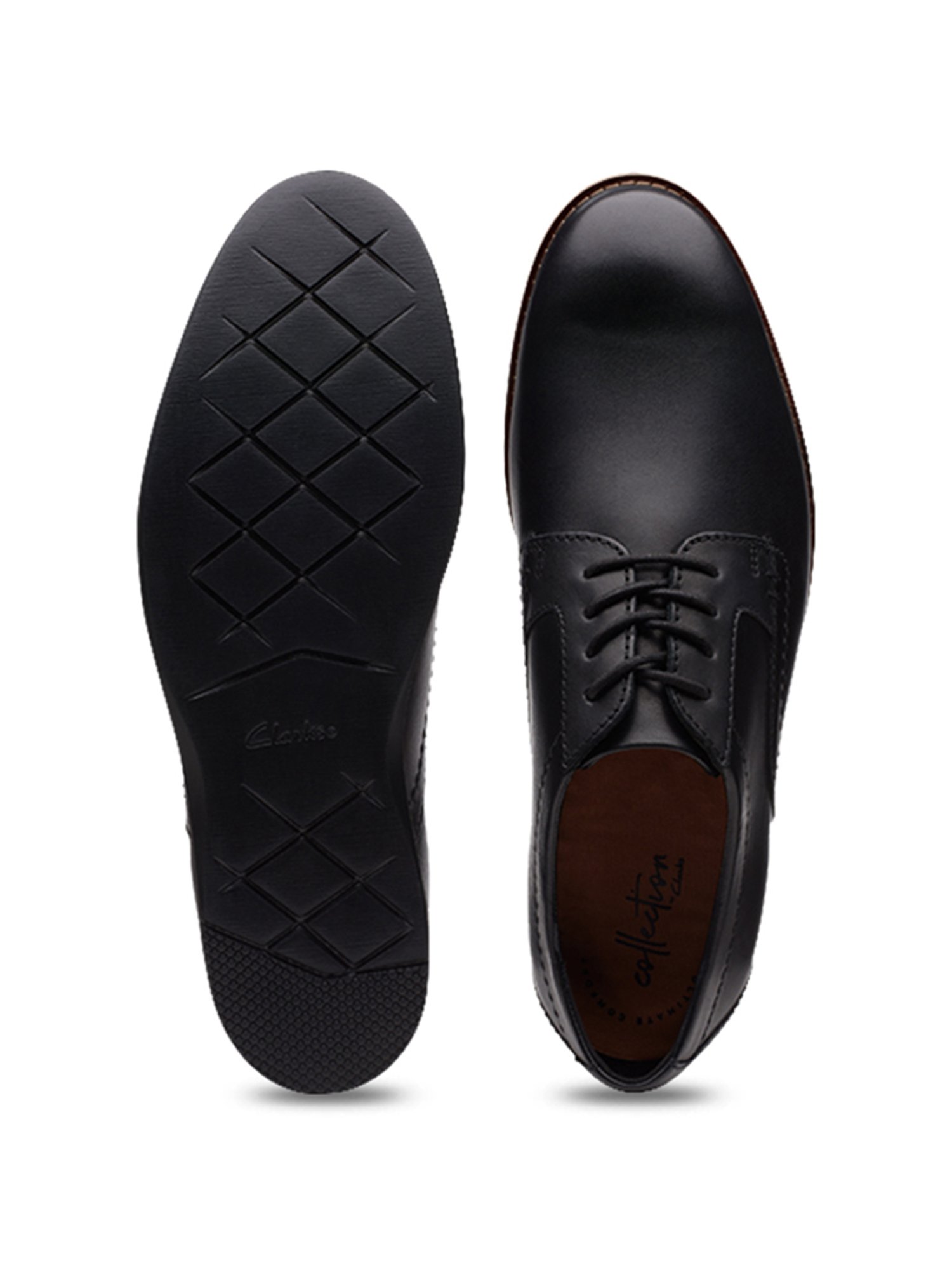 clarks raharto plain black