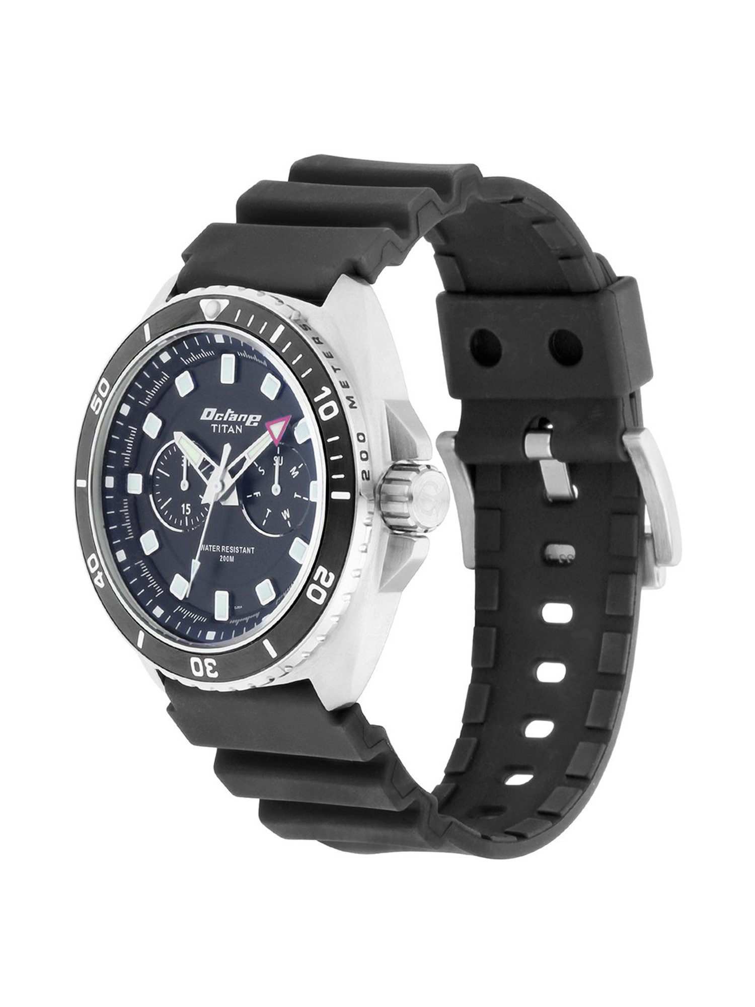 Buy Titan 90113KP01 Octane Hyper Lume Analog Watch for Men at Best 