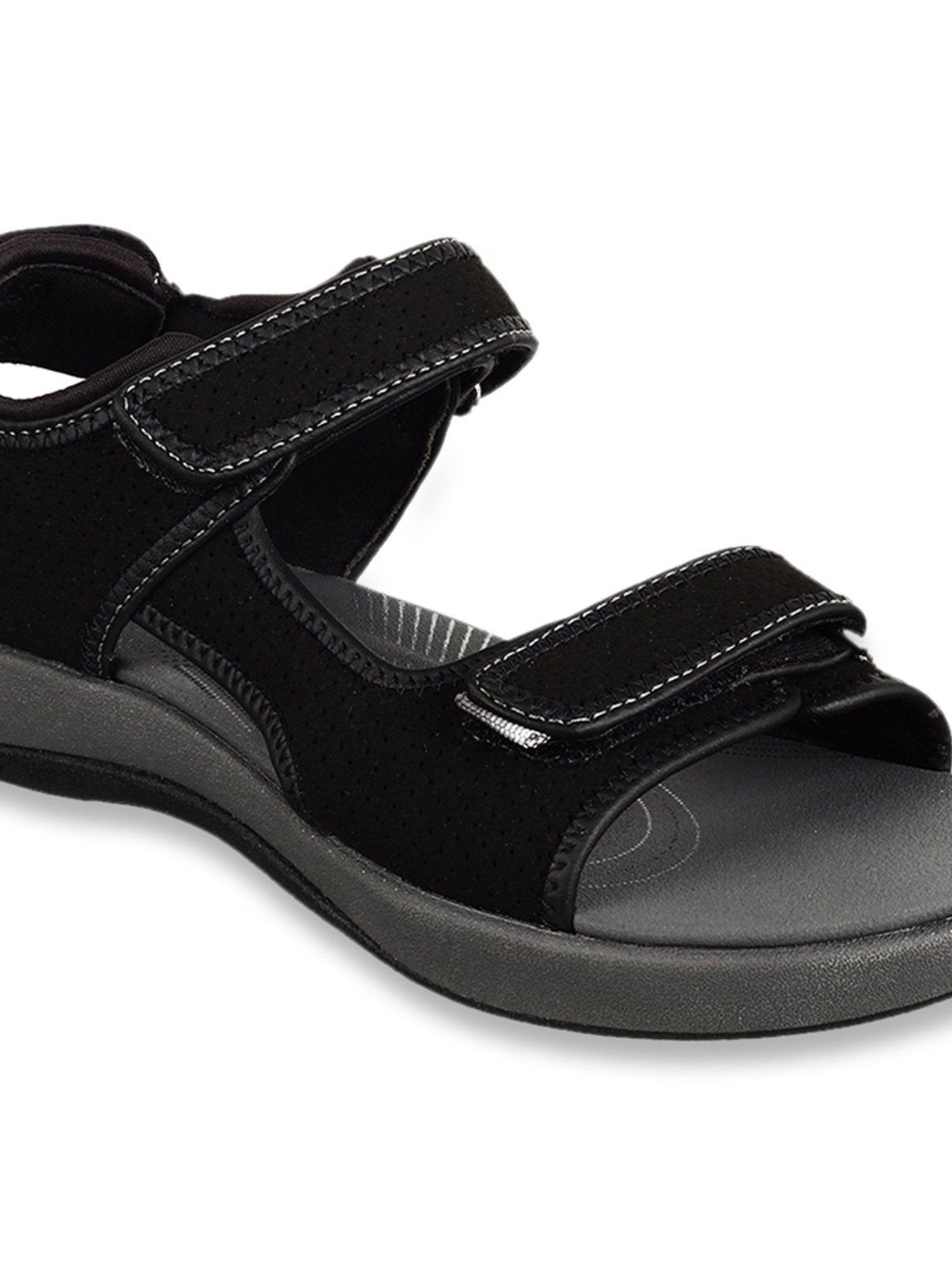 Buy Clarks Brizo Sammie Black Floater Sandals for Women at Best