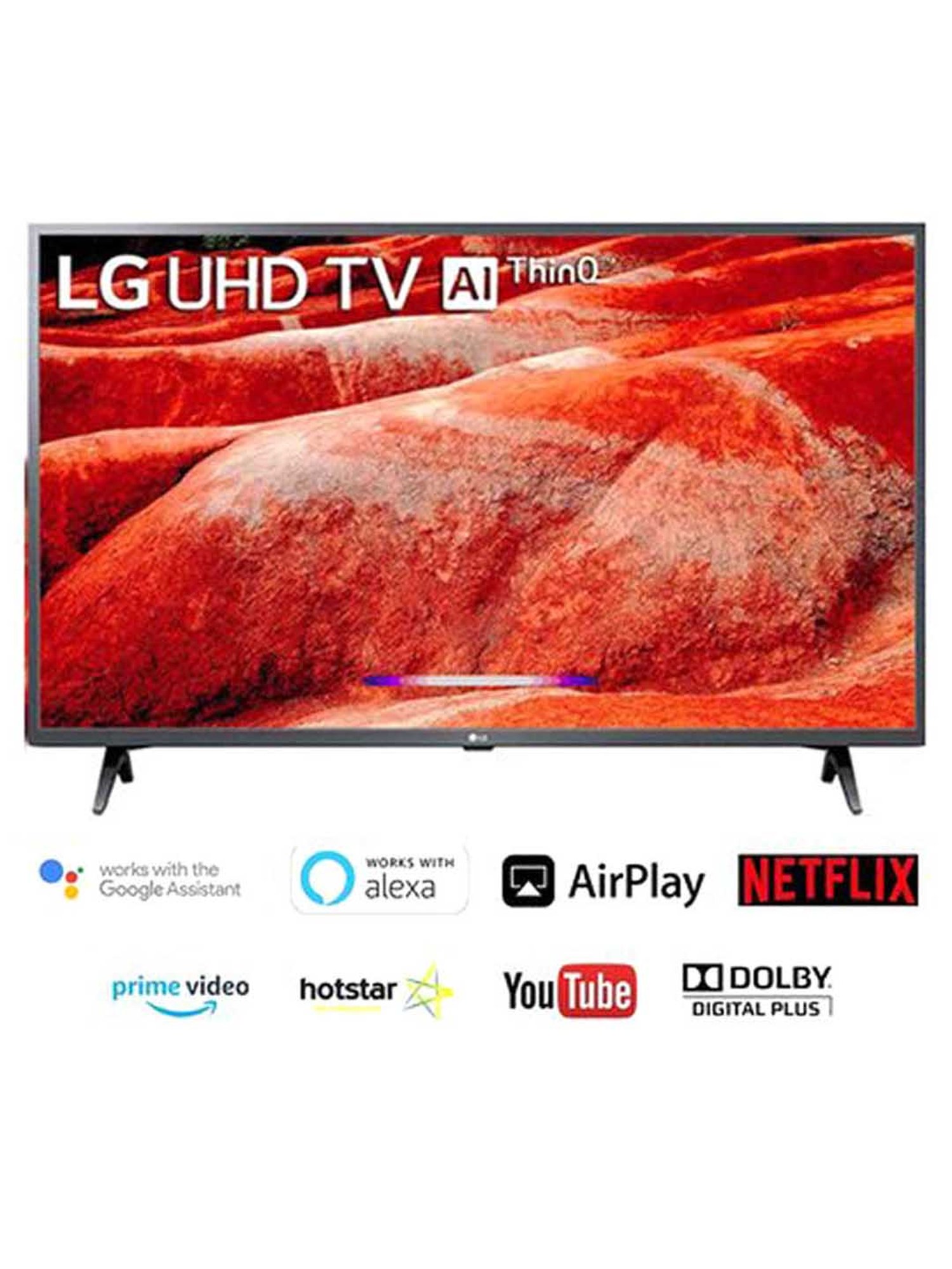 Lg Cm Inches Smart K Ultra Hd Led Tv Um Pta Black Lg Electronics Tata Cliq