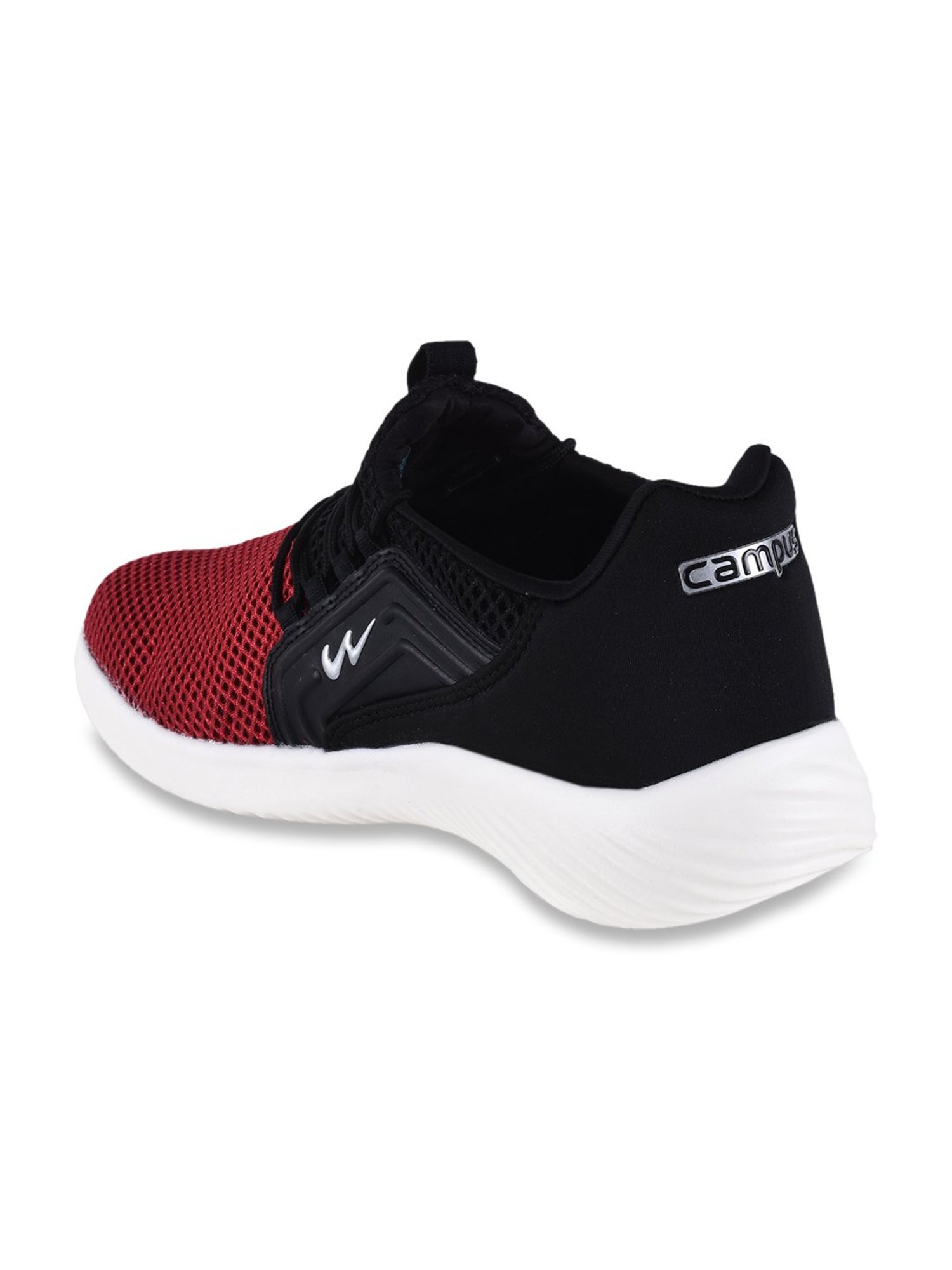 campus tyson black running shoes
